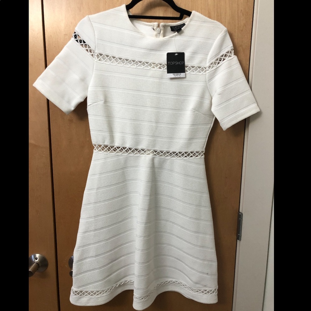 NWT Topshop white dress